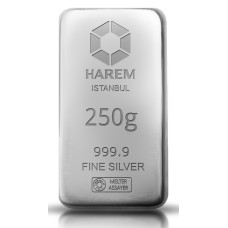 250 Gram Gümüş Külçe